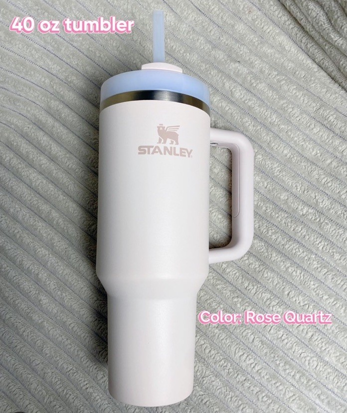 Stanley Quencher H2.0 30oz Flowstate Quencher Tumbler - Rose Quartz