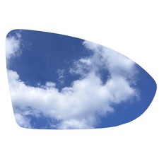 Passenger Right Side Heated Mirror Glass Compatible with Volkswagen VW Golf M...