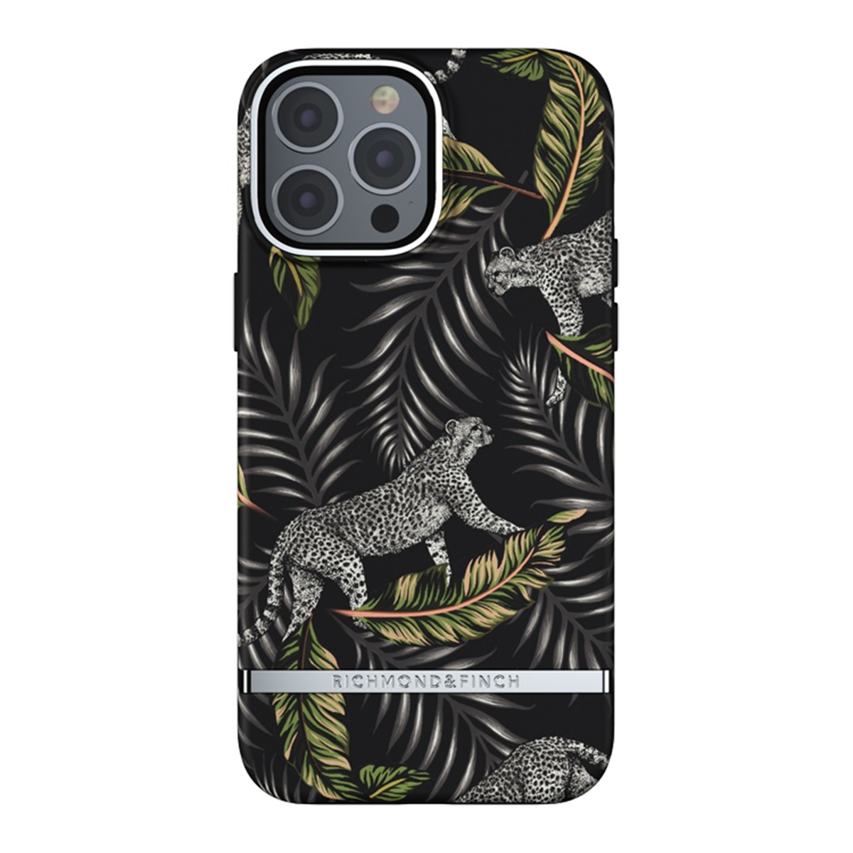Coque jungle pour iPhone 13 Pro Max Richmond & Finch avec protection bactérienne active