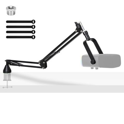 Low Profile Mic Arm, Mikrofonarm Boom Arm kompatibel mit HyperX QuadCast, Fif...