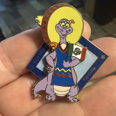 Disney World - Epcot Figment of Imagination - Mexico Flag World Showcase Pin