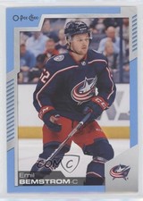 2020-21 O-Pee-Chee Blue Border Emil Bemstrom #203 2qw