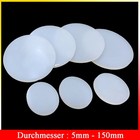 Weiß Silikon Scheiben Rund Platte Dicke 1/1,5/2/3/4/5/6/8/10mm Scheiben Dichtung