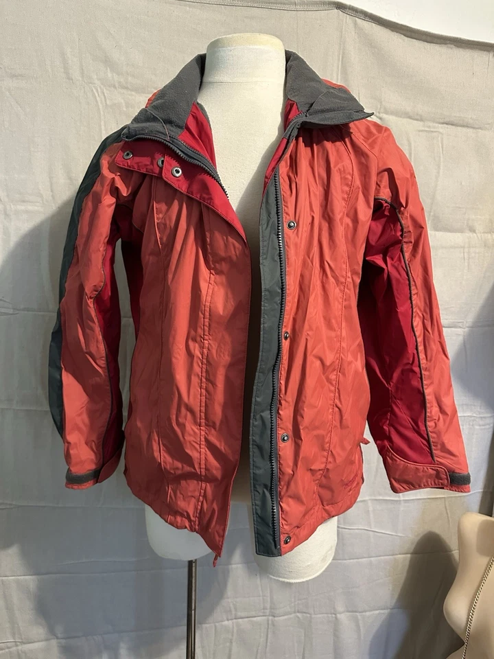 Chaqueta cortavientos Pacific Trail forrada de lana para hombre L cremallera completa Foto 3 de 4