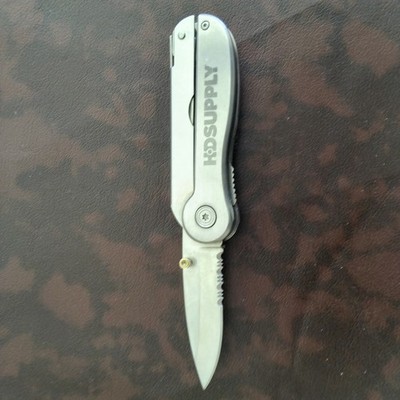 HD Supply Silver Metal Multi-Tool Knife 