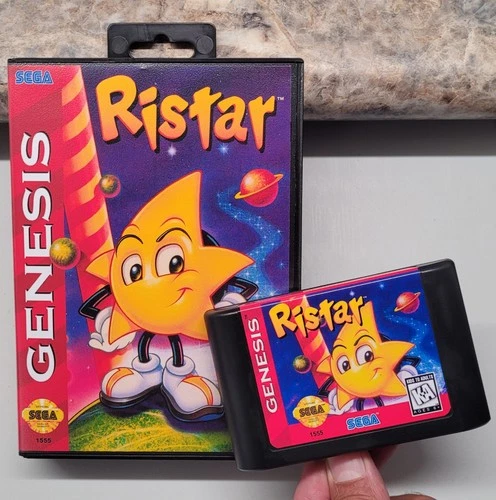 Ristar "Custom Edition" for Sega Genesis with case.