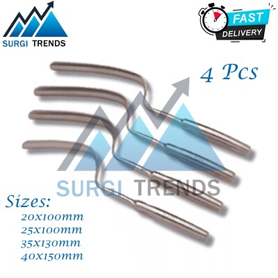 V. MUELLER BREISKY-NAVRATIL Vaginal Specula Set Of 4 Pcs Orthopedic Instruments