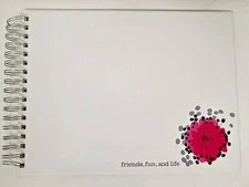 Friends Fun & Life Photo Scrapbook Album Avon Pretty Fancy Stickers Good Times