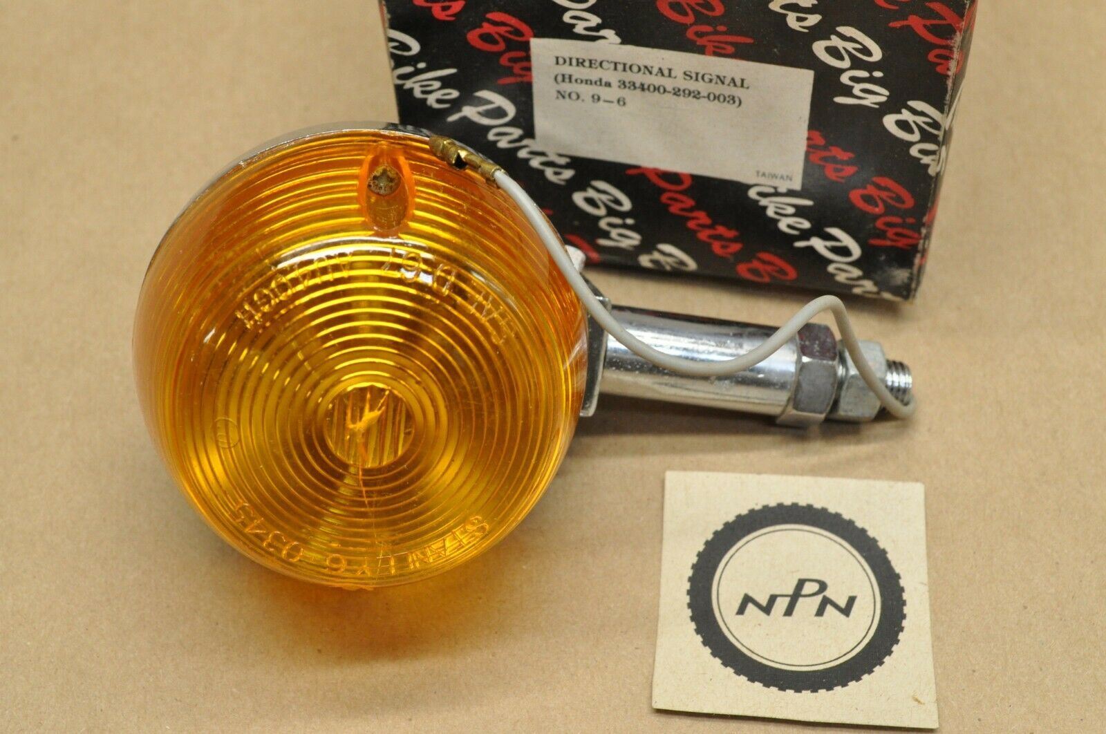 NOS Vtg Honda SL350 CB175 CB350 CB450 CL175 CL350 CL450 Turn Signal Lens Light
