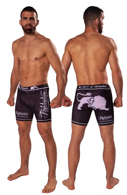 FIGHTNATURE Vale Tudo Shorts, MMA, Freefight, Grappling, Muay Thai Pant. XS - XL