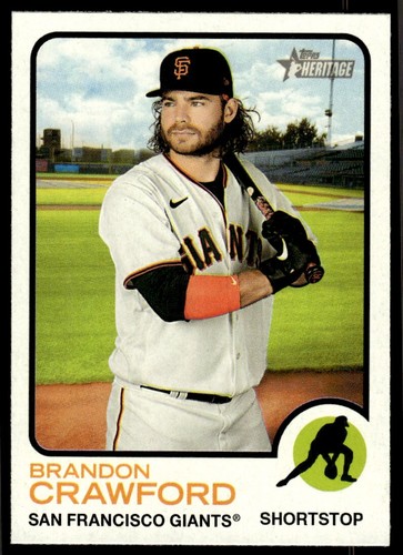 Brandon Crawford SF Giants 8x10 Signed Photo Reprint - Jumping Pose, MLB Collectible