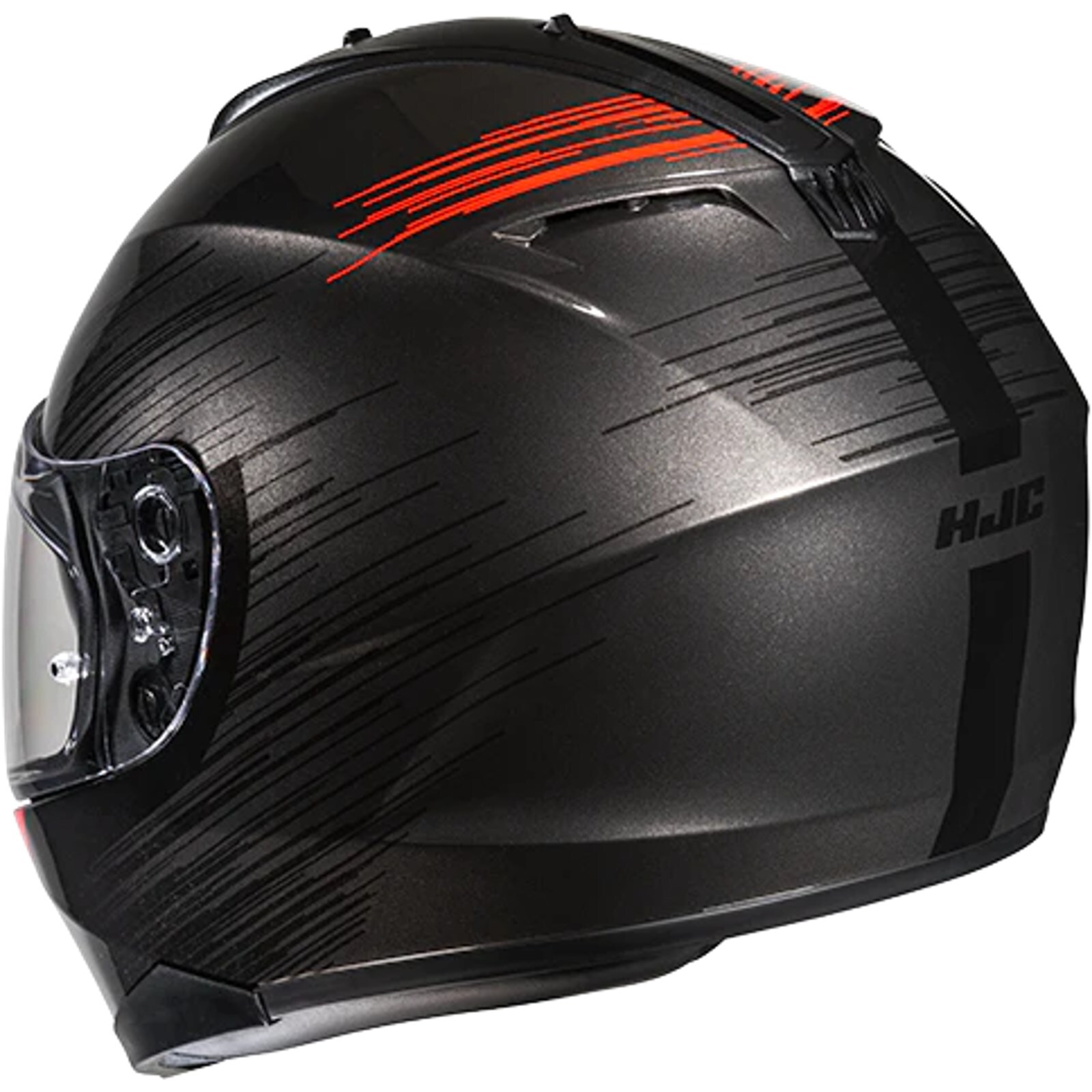 HJC C70N Sway Motorcycle Helmet S Light Integral Helmet BlackRed eBay