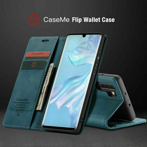For Huawei P30 Lite P20 Pro P Smart 2019 Leather Wallet Case Card Stand Cover - Picture 47 of 51