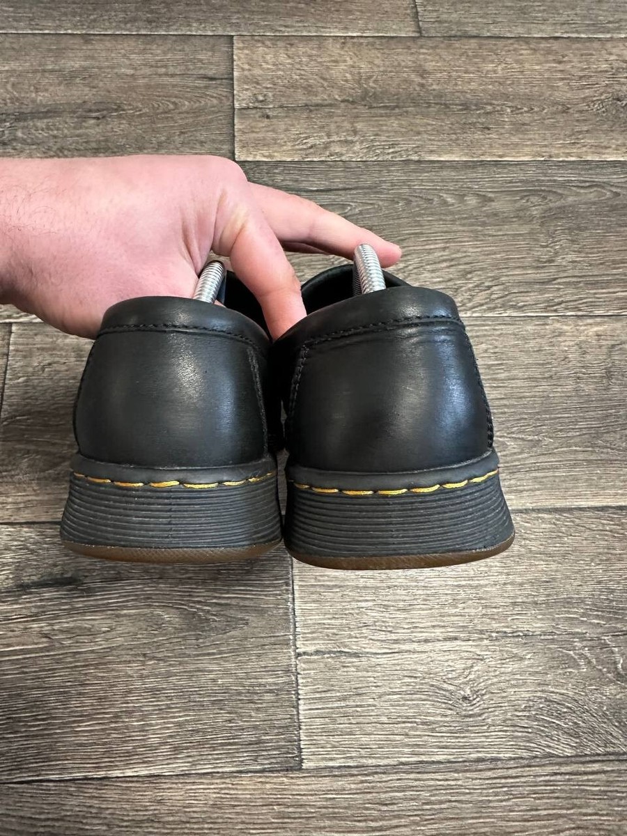 dr martens loafers men black shoes leather eu43 uk9 us10 | eBay