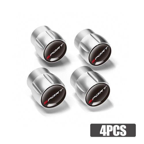 4 piezas Metal Deportivo Rueda Neumático Válvula Vástagos Aire Cubierta Polvo Tapón de Tornillo Accesorios - Imagen 16 de 16