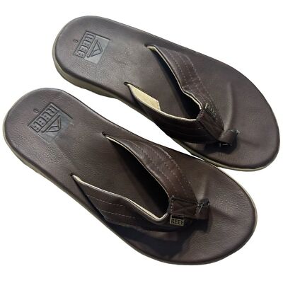 Reef J-Bay flip flops men 9 thong sandals