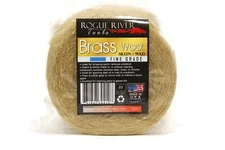 Brass Wool (1lb Roll) - by Rogue River Tools. CHOOSE GRADE! - Made in USA!