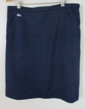 Vintage LAcoste USA skirt navy blue women's L