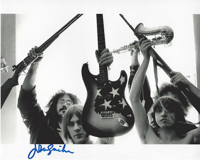 AMERICAN POET JOHN SINCLAIR SIGNED 8x10 PHOTO A w/COA DETROIT BLUES SCHOLARS
