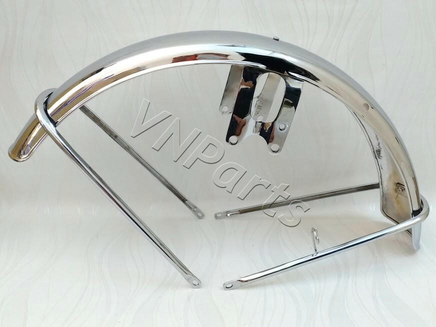 Suzuki GT380 GT500 GT550 GT750 Front Fender High Quality Chrome