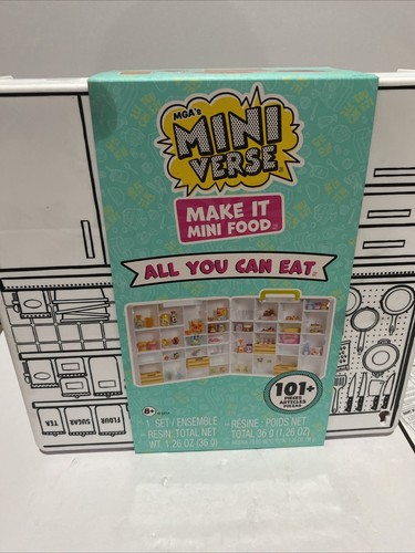 NEW - MGA's Mini Verse Make It Mini Food ALL YOU CAN EAT Collection *INCOMPLETE* - Picture 2 of 10