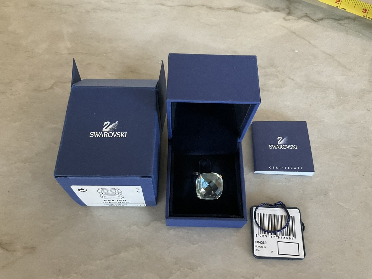 Authentic SWAROVSKI GEMMA RING #684359 Size 52 with Original Authentic SWAROVSKI GEMMA RING #684359 Size 52 with Original
