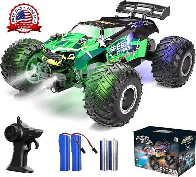 Coche de control remoto RC, todoterreno, Monster Truck, para exteriores, 2WD