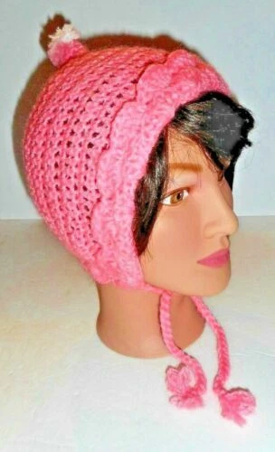 Sombreros vintage de poliéster PINK para Mujeres