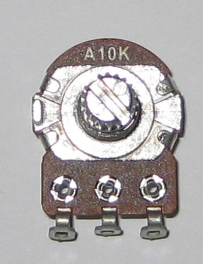 ALPS 10KAX2 10K Ohm Audio Taper Stereo Potentiometer 6mm Shaft