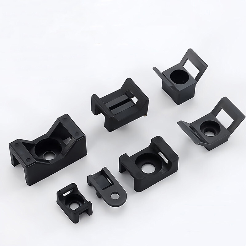 HC Cable Tie Base Cradles Saddle Screw Mount Plastic M3-M6 Zip