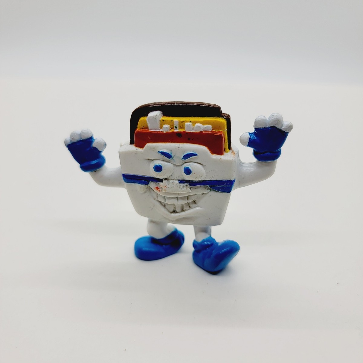 超レア　ホワイトキャッスル　White Castle ミールトイ　ビンテージ 1992 WHITE CASTLE WIND-UP CASTLEBURGER DUDES SET OF 4 RARE