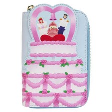 Loungefly Disney La Sirenita Tarta De Bodas Cartera Con Cremallera Alrededor Azu