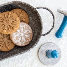 Nordic Ware Cookie Stamps | Snowflake
