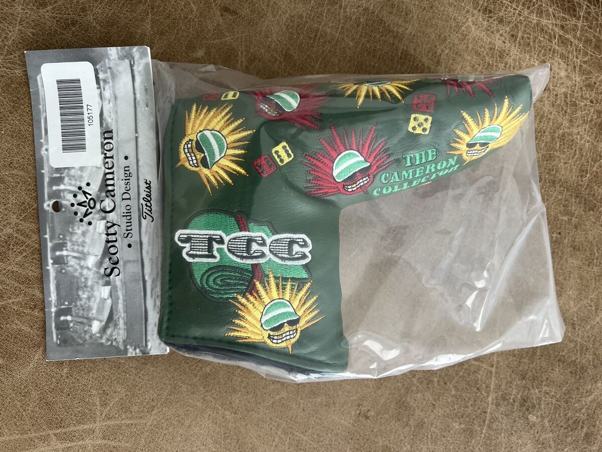 Scotty Cameron 2023 TCC Agave Gambler Headcover And Agave Scotty Cameron 2023 TCC Agave Gambler Headcover And Agave