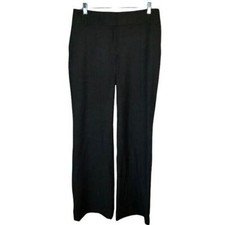 Ann Taylor The LOFT Womens Size M 2 Gray  Solid Dress Pants