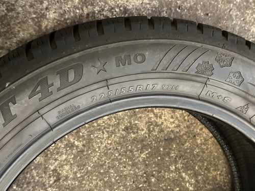 4x Winterreifen Dunlop SP Winter Sport 4D 225/55 R17 97H 6,5mm - Bild 6 von 6