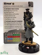 Heroclix Masters of Time set Batman 032 Rare figure w/card 