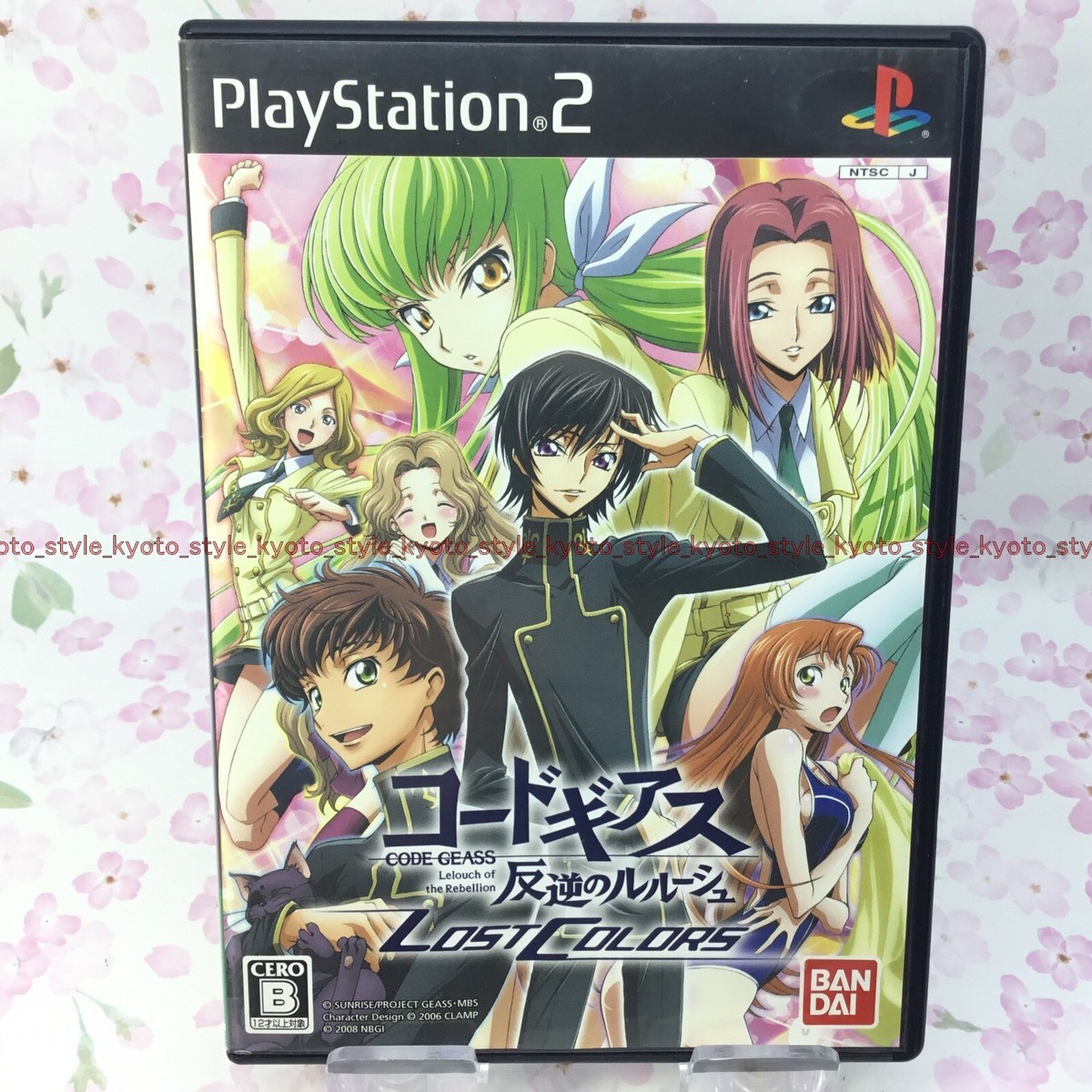 USED PS2 PlayStation 2 Code Geass: Hangyaku no Lelouch Lost Colors
