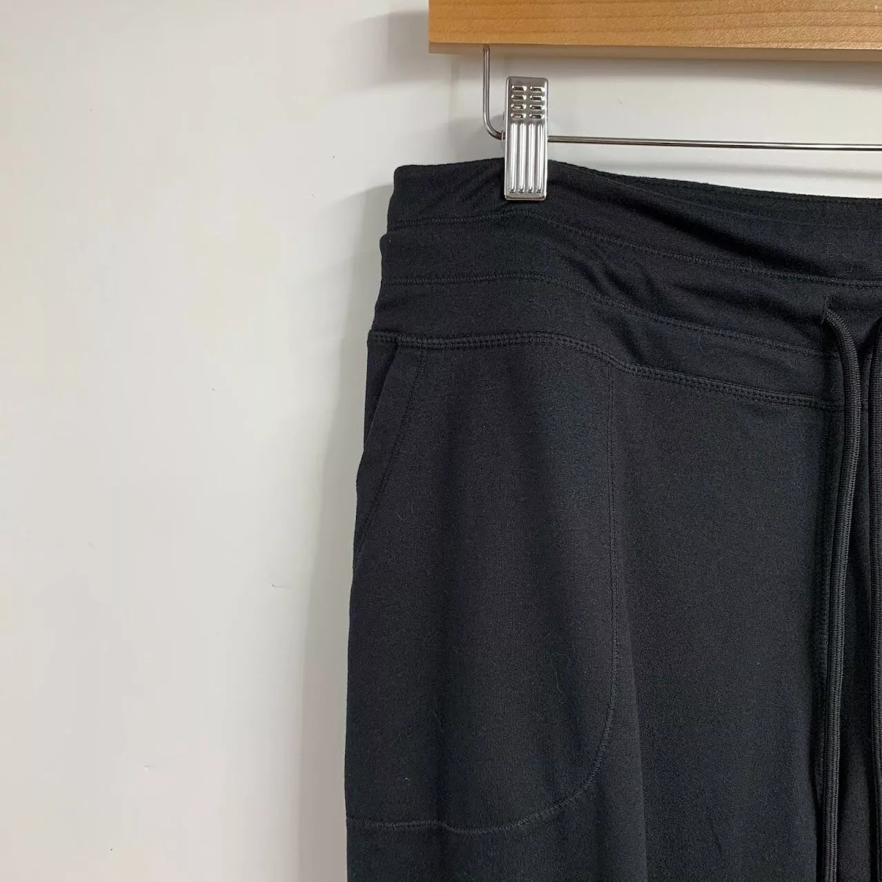 lole lounge pull on pockets elastic drawstring joggers pants