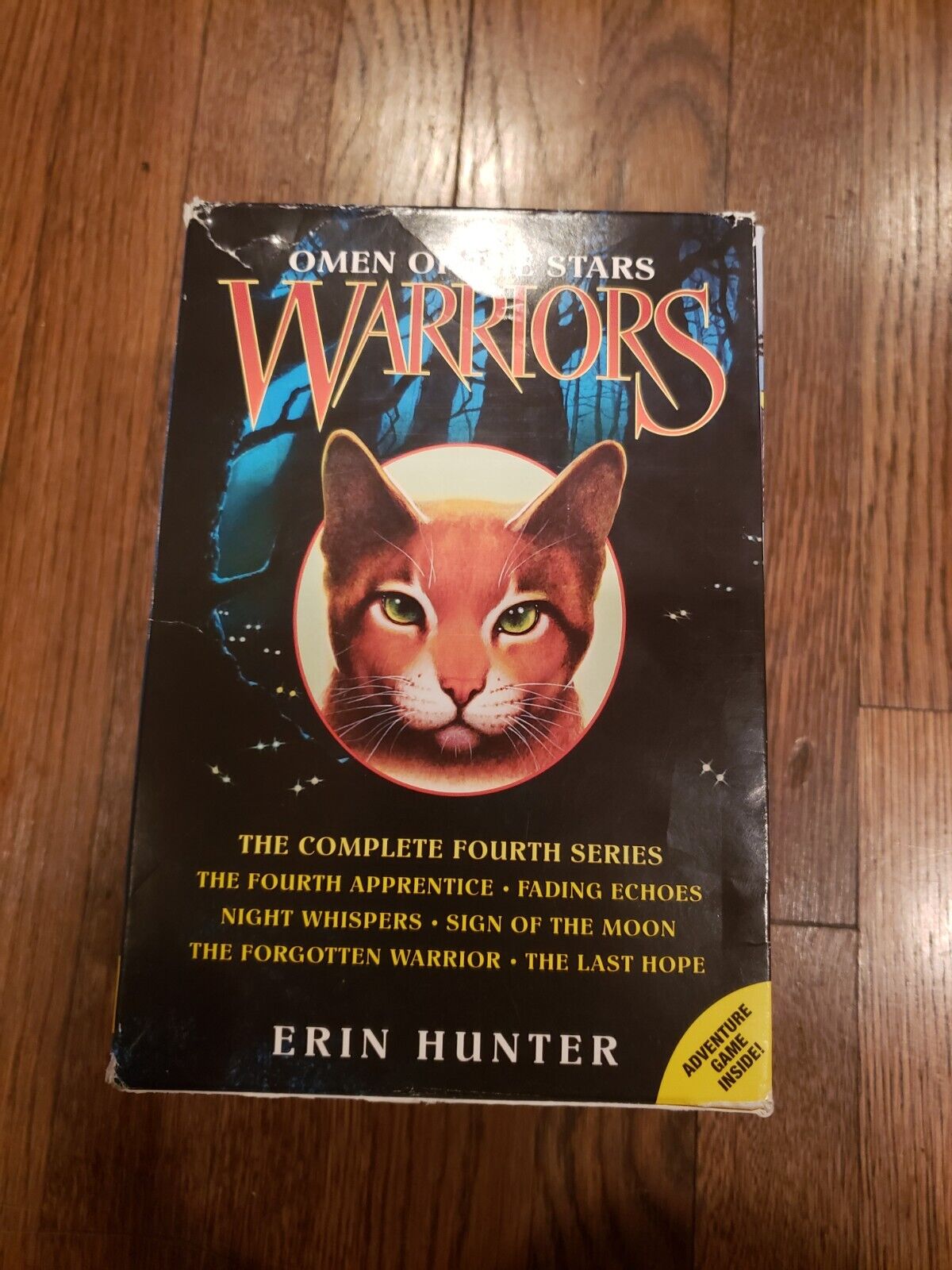 Warrior Cats Collection Erin Hunter Series Books Set The New Prophecy, Omen  Star