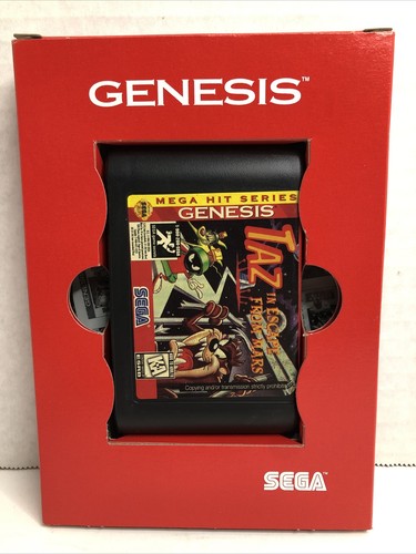 Taz in Escape From Mars Sega Genesis Complete Video Game Box CIB Looney Tunes - Picture 4 of 8