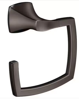 NEW MOEN Voss Towel Ring in Oil Rubbed Bronze YB5186ORB