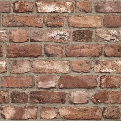 3D Effekt Haus Ziegel Tapete Schiefer Stein Struktur Vinyl Kleister Wand Rot Grau