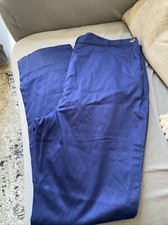 Lauren Ralph Lauren Women's Pants - Navy Blue - Size 2 98 cotton 2 Elastane