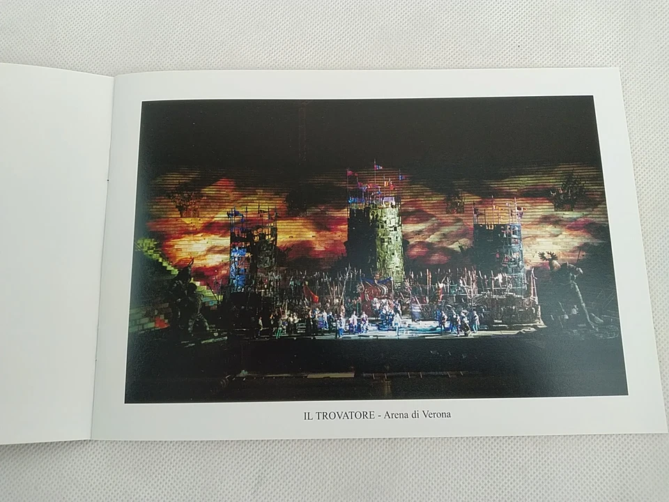 Verdi IL Trovatore Arena di Verona Souvenir Brochure Very Good Condition - Image 4 of 4
