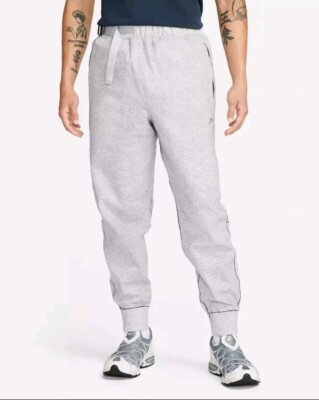 Nike Size L Tech Pack Forward Therma Fit ADV Jogger Pants Gray DQ4266-084 Ca7