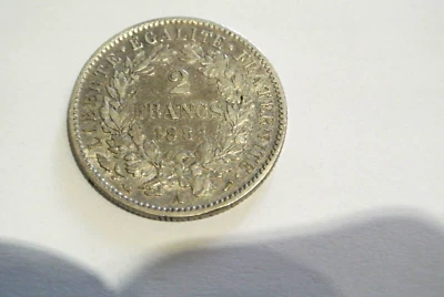2 FRANCS CERES 1881 SUP cote 130 euro RARE a saisir petit prix !! - Photo 1/2