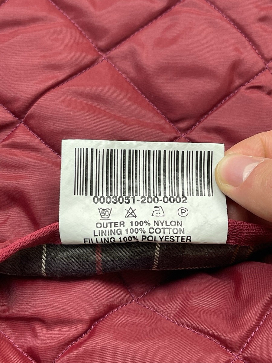 Barbour A857 Classic Quilted Vest Zip-in Liner Red Gilet C36