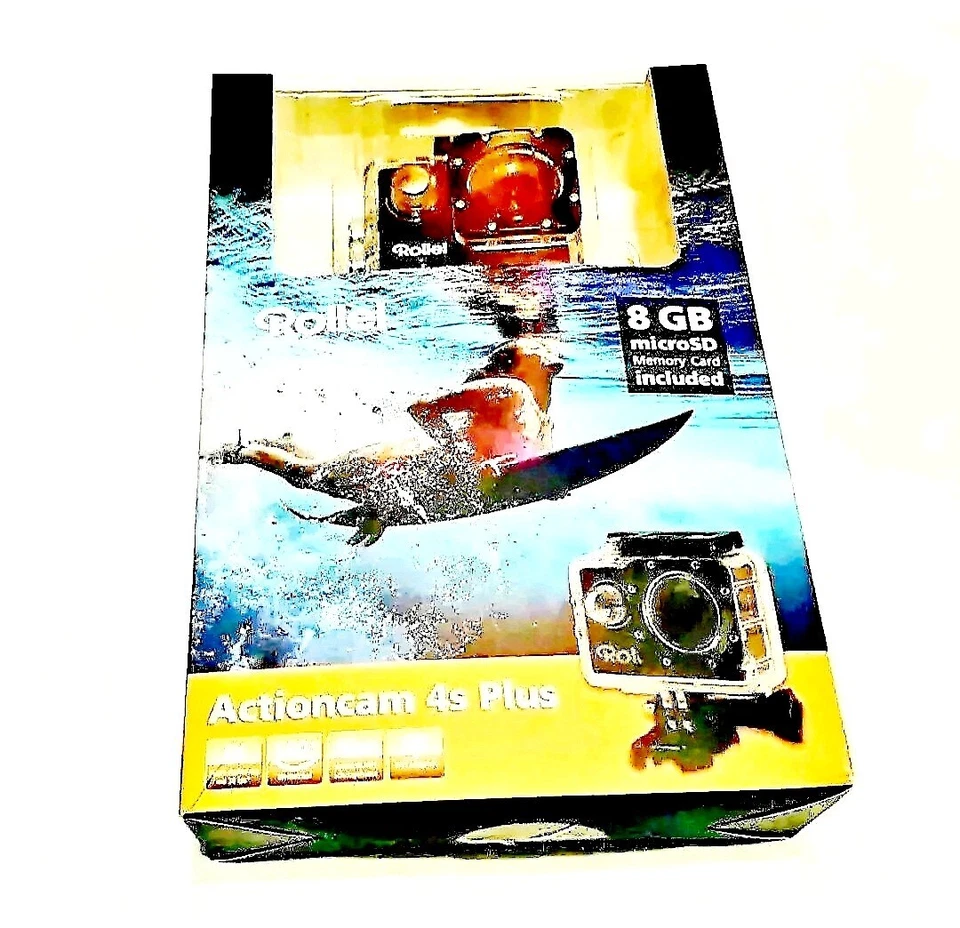 Actioncam 4s Plus | Rollei | 4K Video | 16MP Photo | 140° | Rollei Action Camera - Image 3 of 4