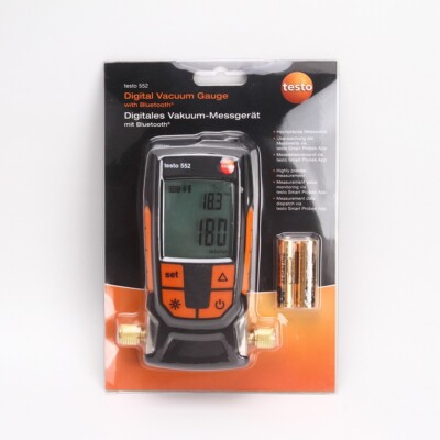 Testo 552 Digital Vacuum Gauge HVAC/R Pressure Meter with Bluetooth 0560 5522